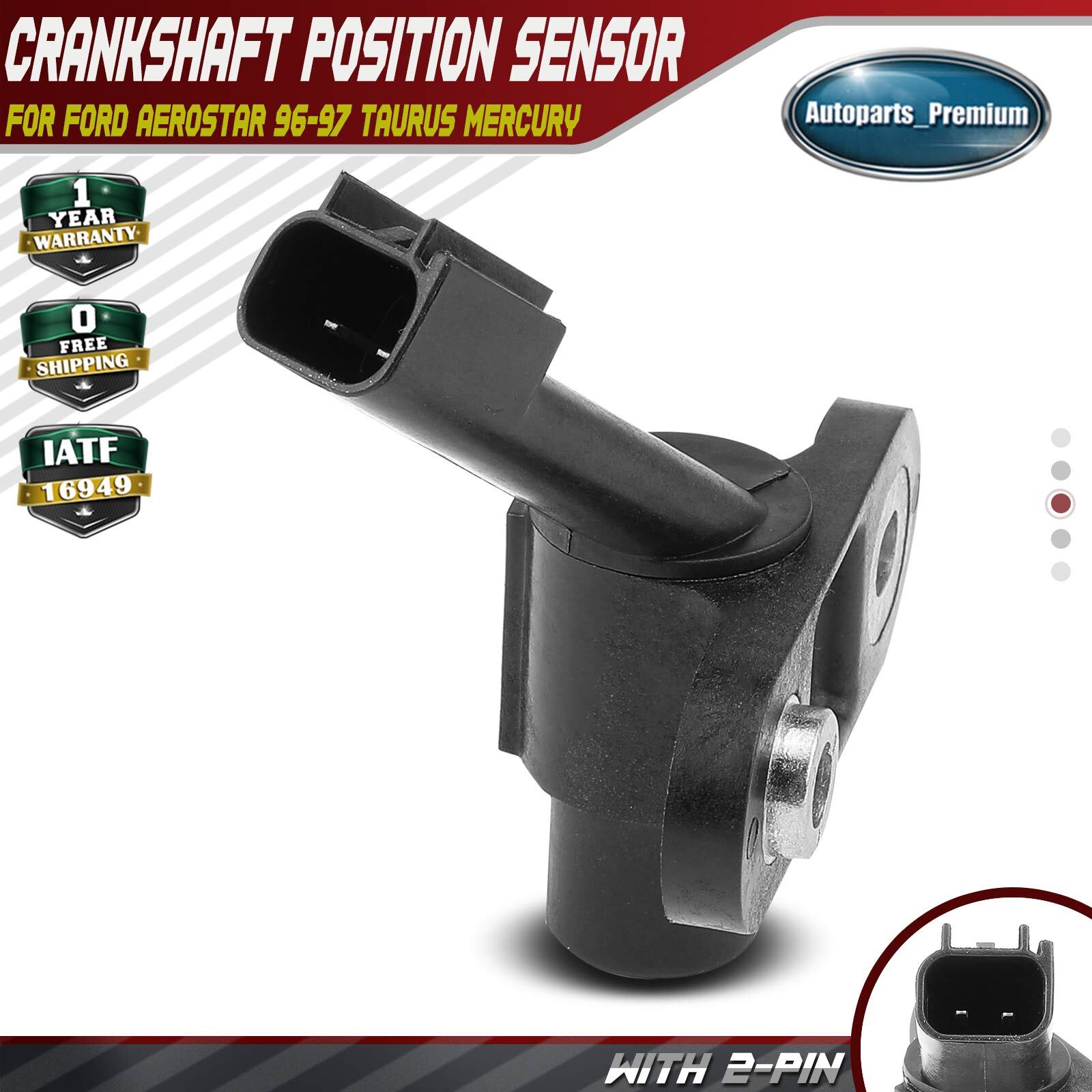 Crankshaft Position Sensor for Ford Aerostar 96-97 Taurus 00-07 Mercury Sable