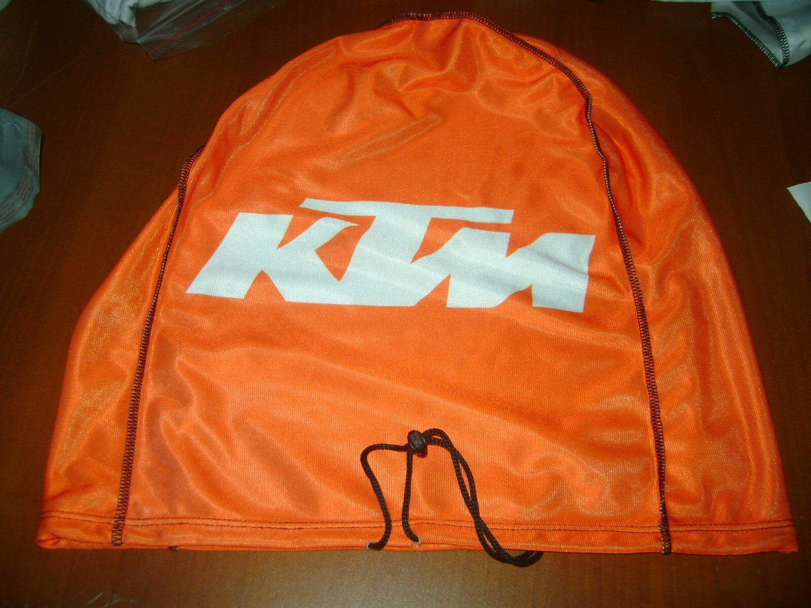 MOTORCYCLE HELMET BAG MICROFIBER KTM HELMET BAG CARRY HELMET DUFFLE ORANGE EXEC