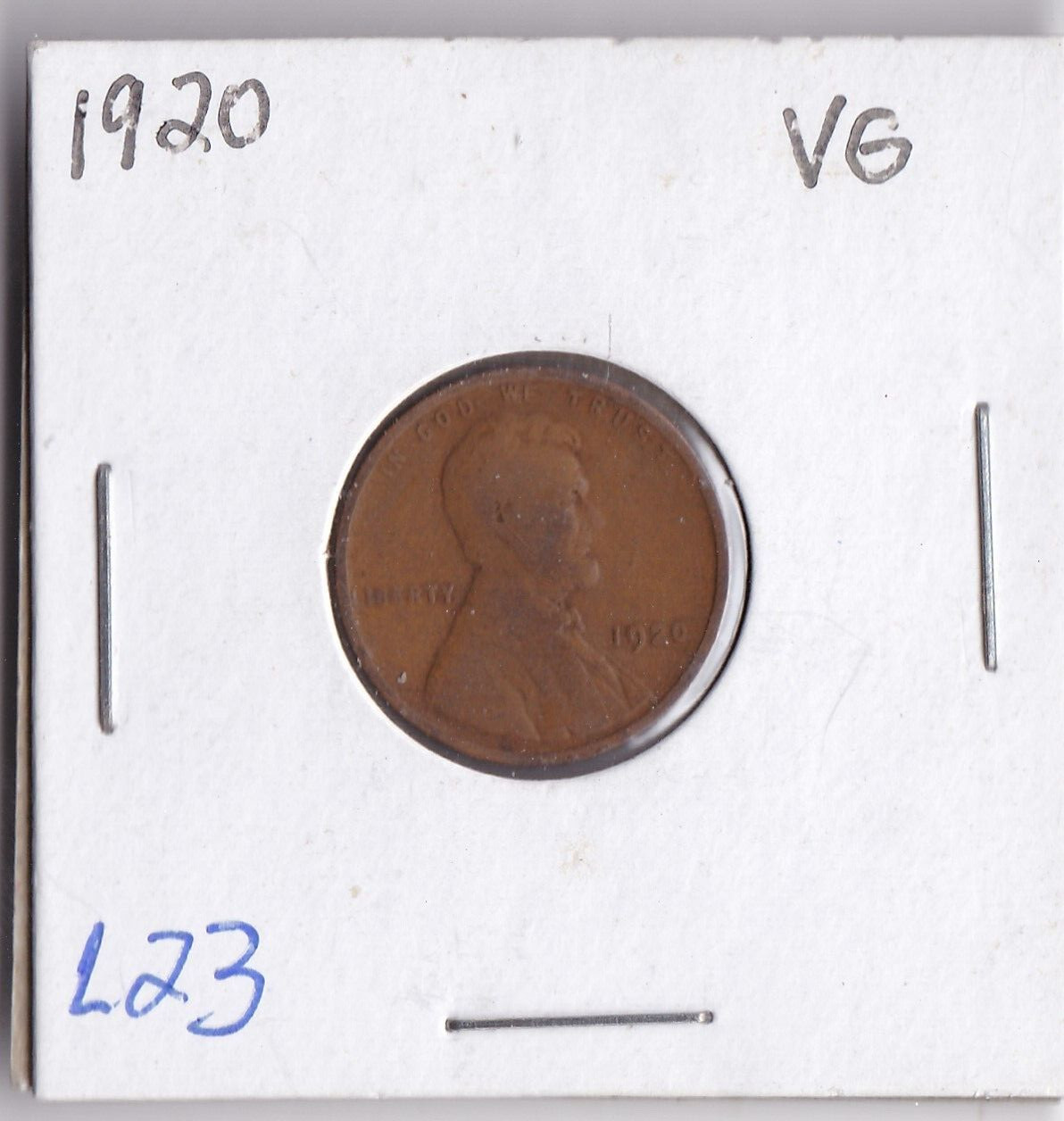 1920 Lincoln Cent L23