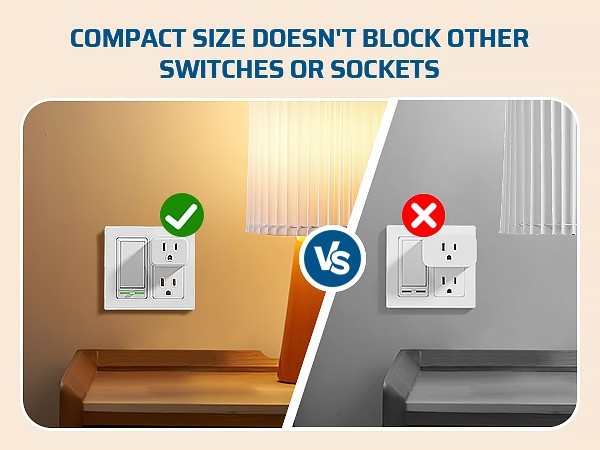 DEWENWILS Wireless Remote Switch 3 Outlet 100FT Range for Home Appliances