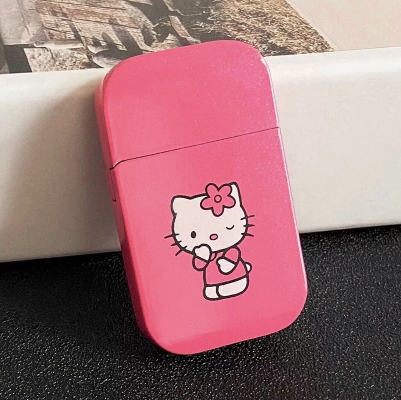 Hello Kitty Pink Flame Lighter SHIPS FROM USA!!