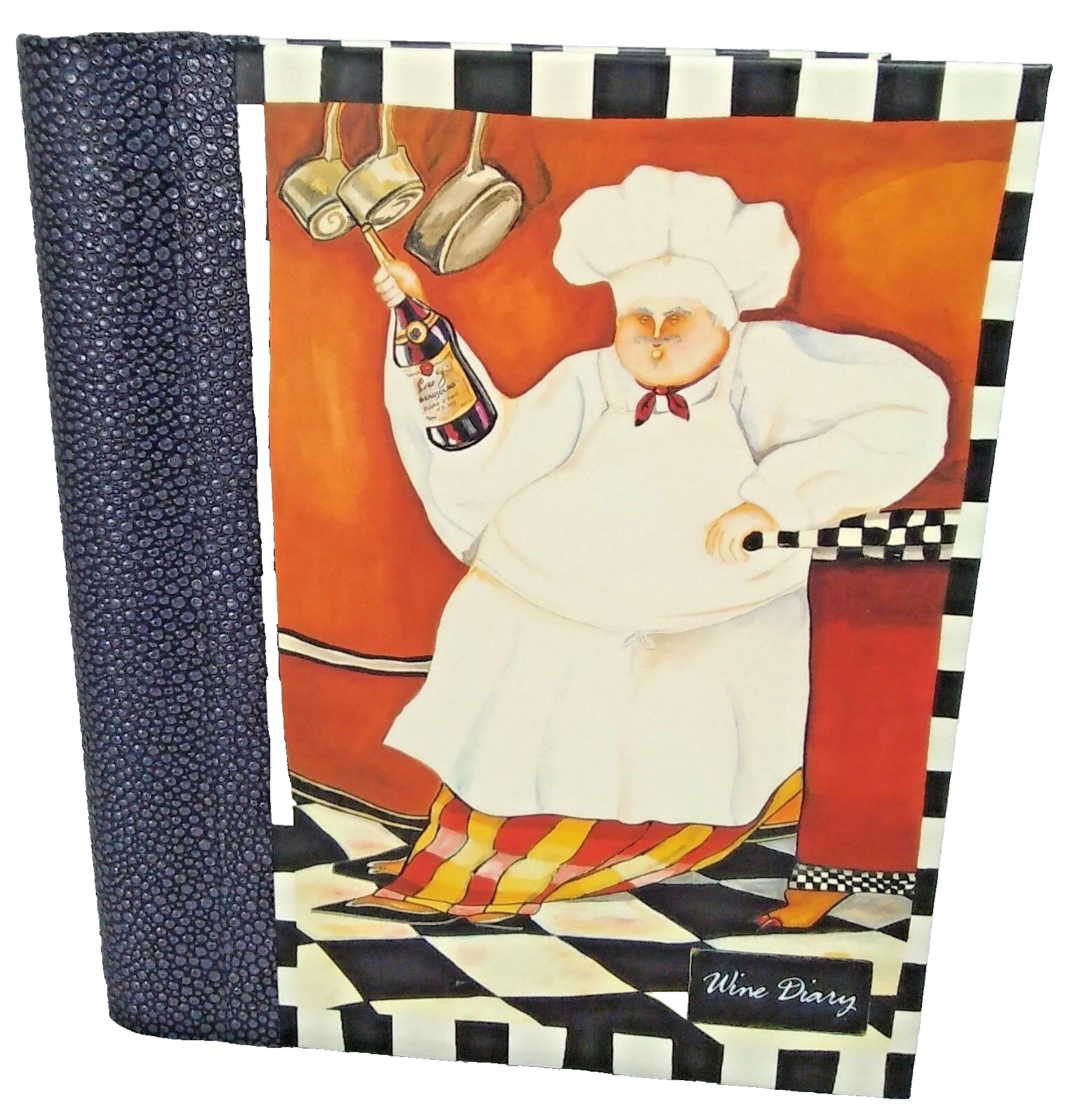 Art in Motion Fat Chef Wine Diary 2002 Jennifer Garant -