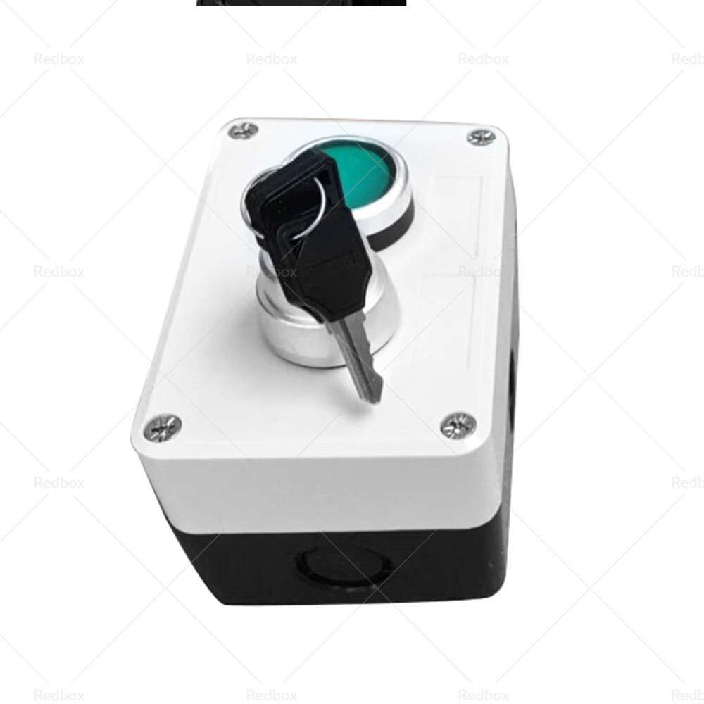 Weatherproof Push Button Switch with Key Suitable for Gate Opener