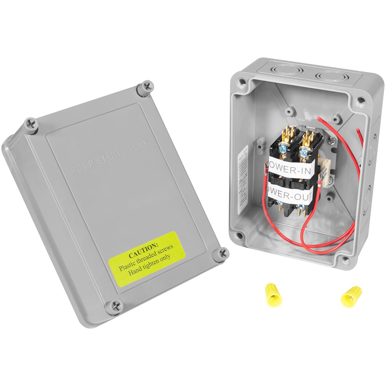 1522 Pump Start Relay for Irrigation Systems Housing 3 HP / 110V / 220V 24V Coil