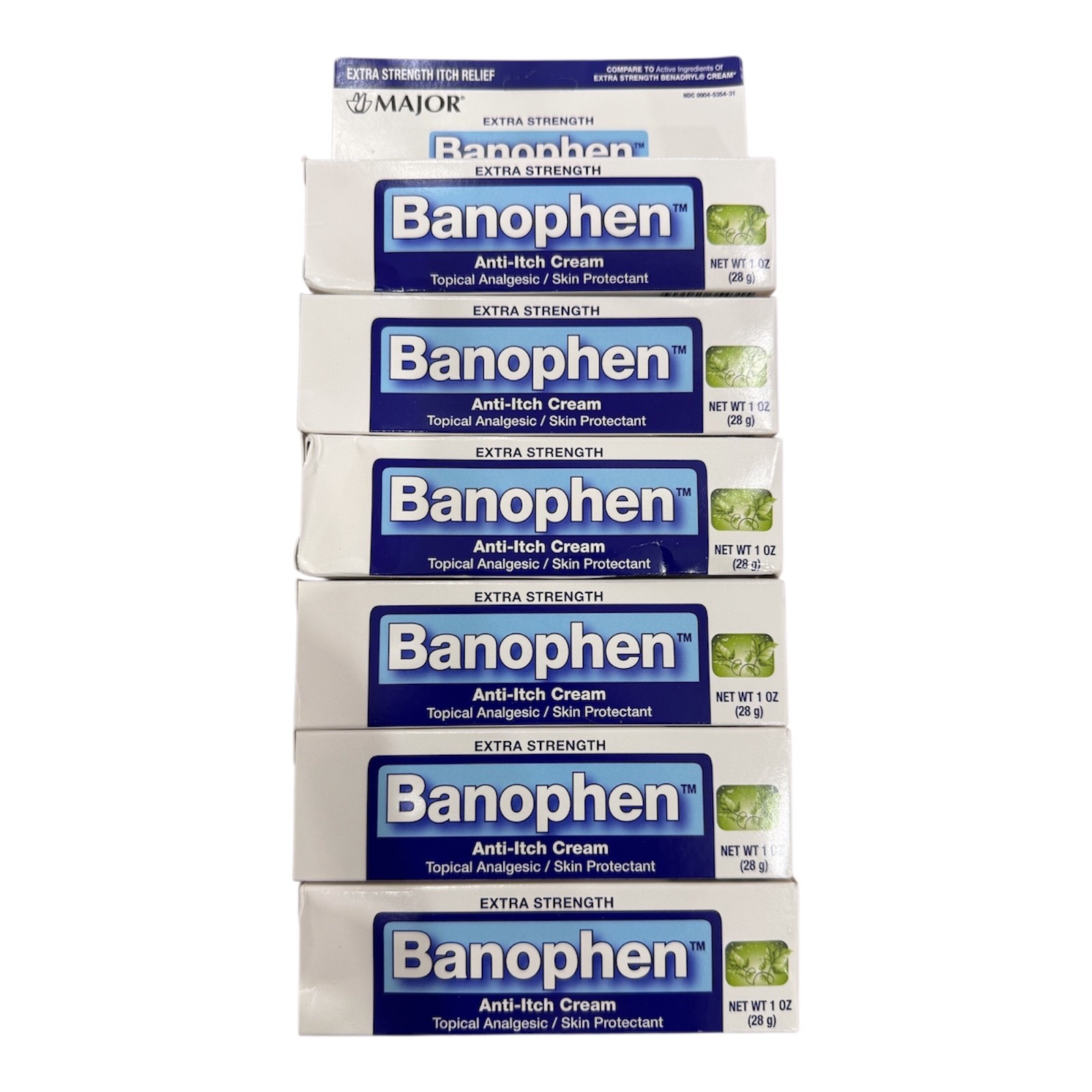 Major Banophen 2% Cream — 6 Pack 28 g. (Each)