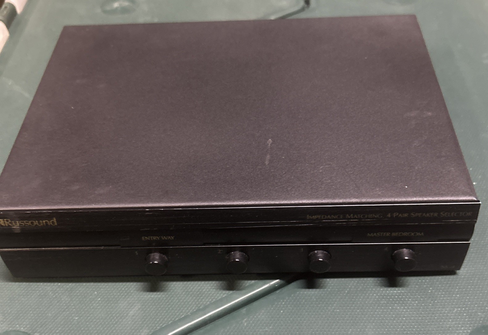 Russound SS-4 Stereo Switch 4-Pair Speaker Selector Impedance Matching