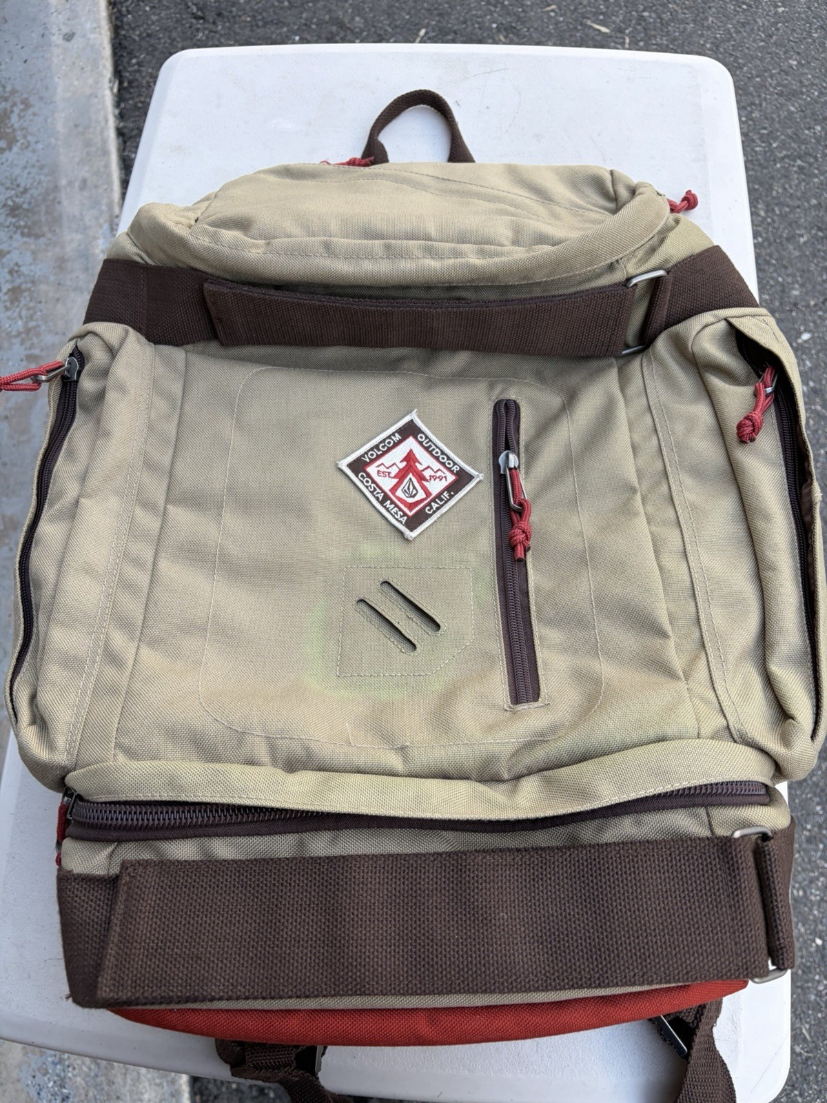 Volcano Outdoor Costa Mesa Back Pack Vintage