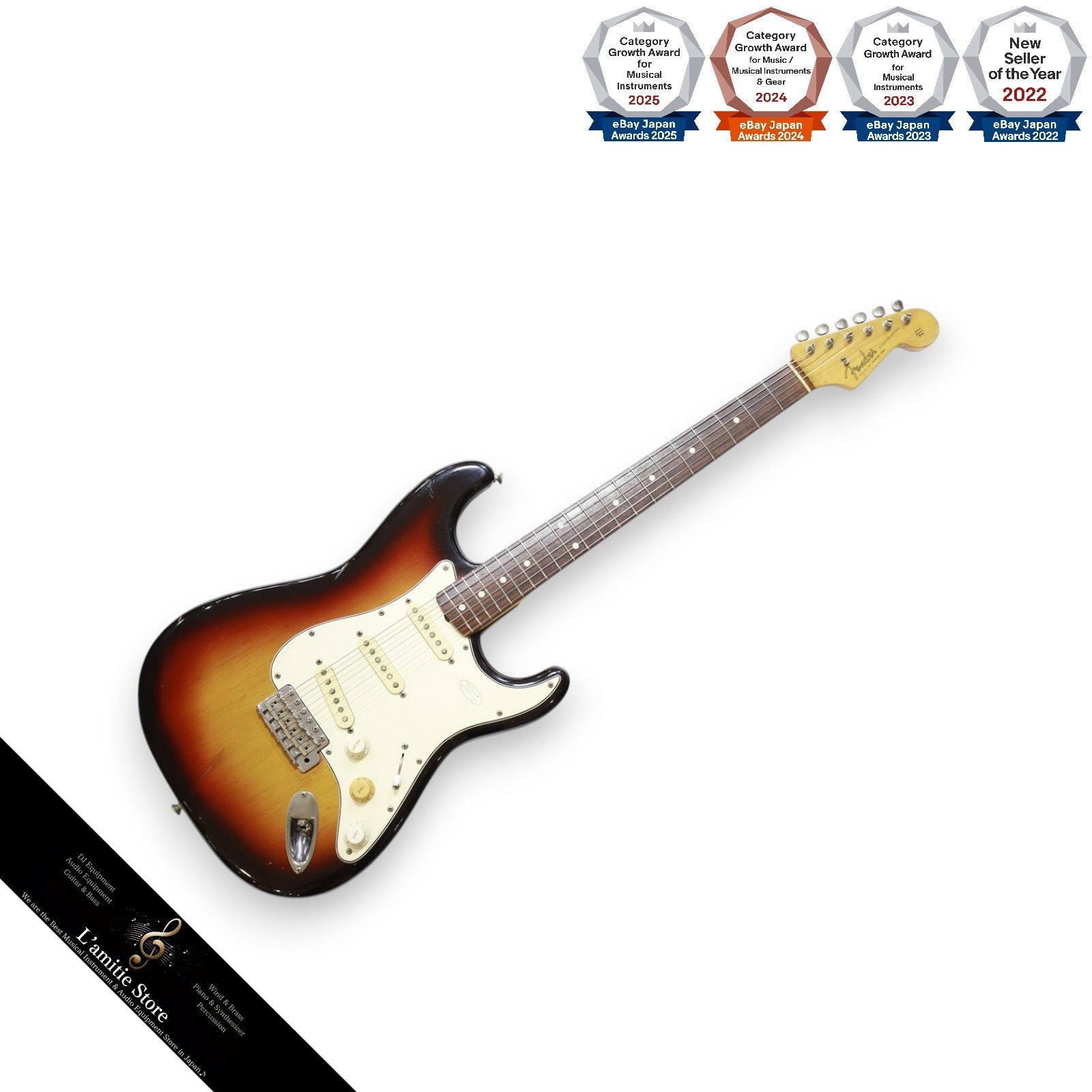 Fender Japan ST6285 1982 JV Serial Electric Guitar Vintage Excellent Condition