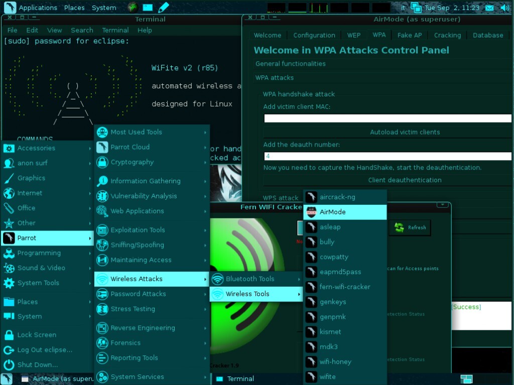 Parrot 5.0 Security Live DVD Installer The Operating System for Hackers & ADMINS