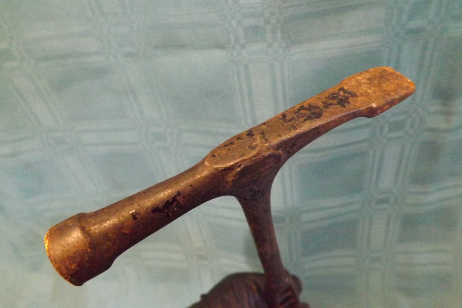 Antique Tack Hammer with Puller DEC 10 1887 (T1)
