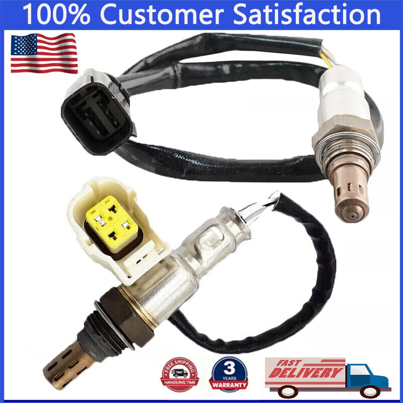 Set of 2 Oxygen Sensors For Jeep Cherokee 2.4L L4 2014-2020 Upstream+Downstream