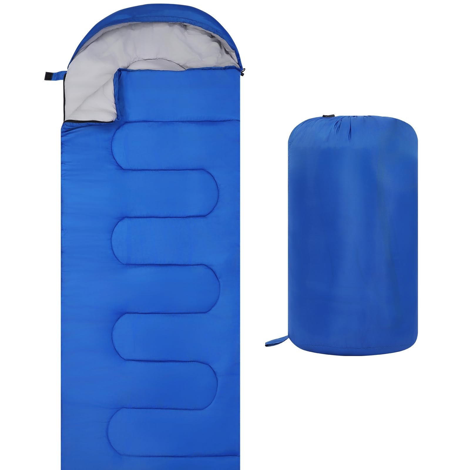 Lightweight Camping Sleeping Bag for Adults, Kids, Hiking, Outdoor Travel