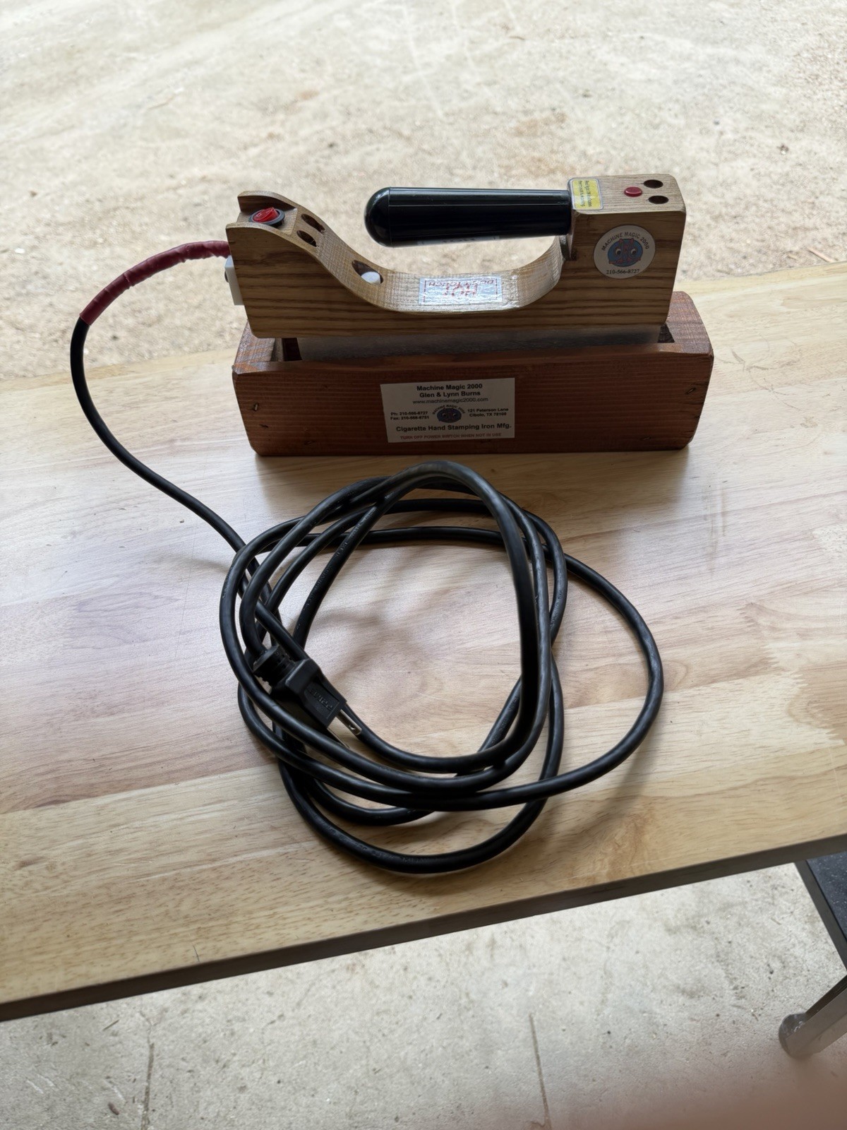 Machine Magic 2000 Cigarette Tax Stamper