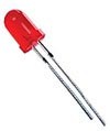 205 RED LEDS STANDARD BRIGHTNESS 3MM (100/PK)