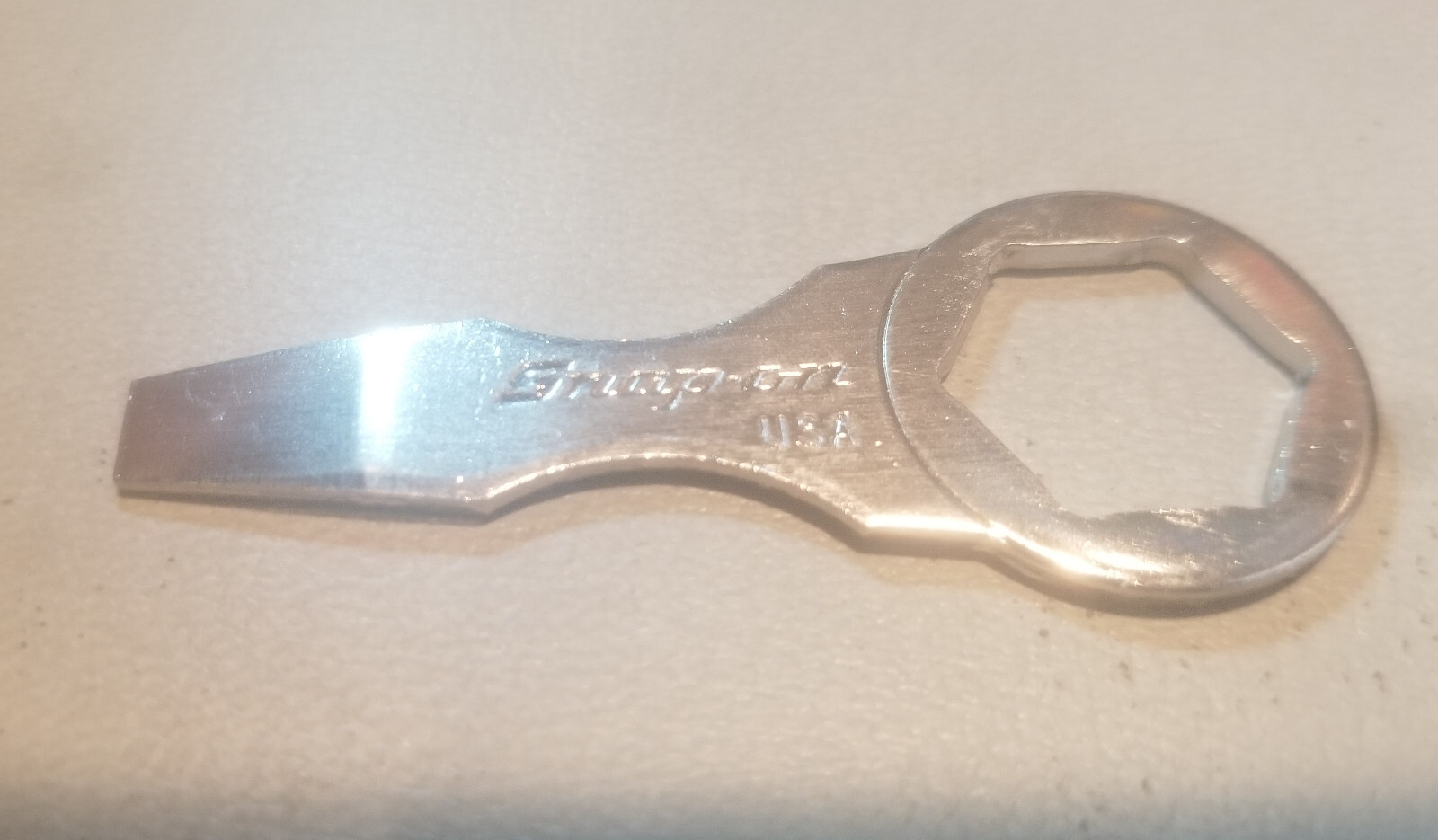 SNAP-ON TOOLS VINTAGE KEY CHAIN RING SCREWDRIVER WRENCH PROMOTIONAL NOVELTY