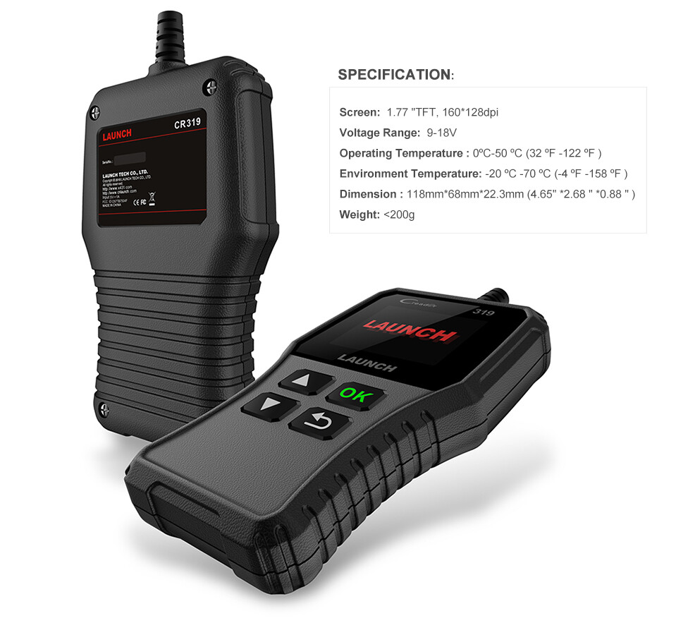 For Mercedes Benz OBD2 Scanner OBD Code Reader Car Diagnostic Tool Emission Test