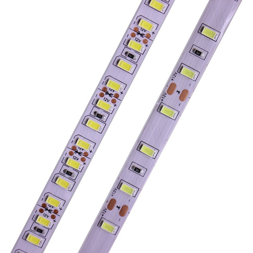 Super Bright SMD 5730 5630 LED white strip light DC 12V 120leds/m 60leds/m 5m