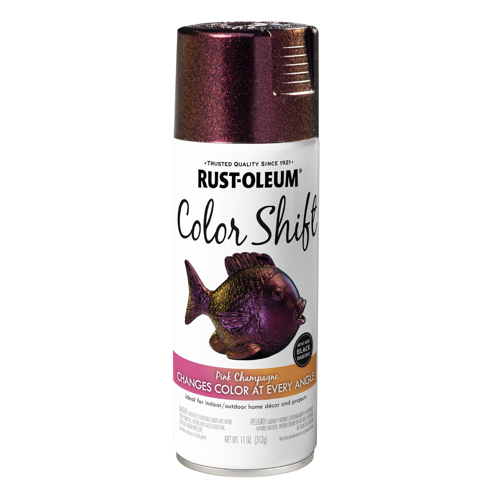 Rustoleum Color Shift Spray Paint, 11 12 Ounce (Pack of 1), Pink Champagne