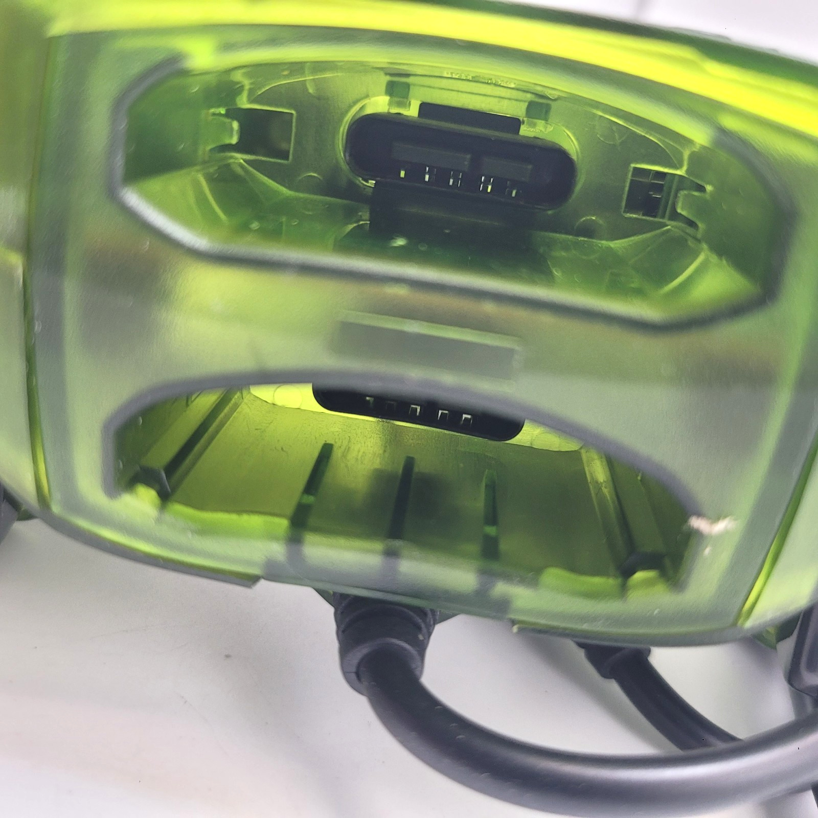 Xbox Clear Green Wired S-Type Analog Controller for Original Xbox Console