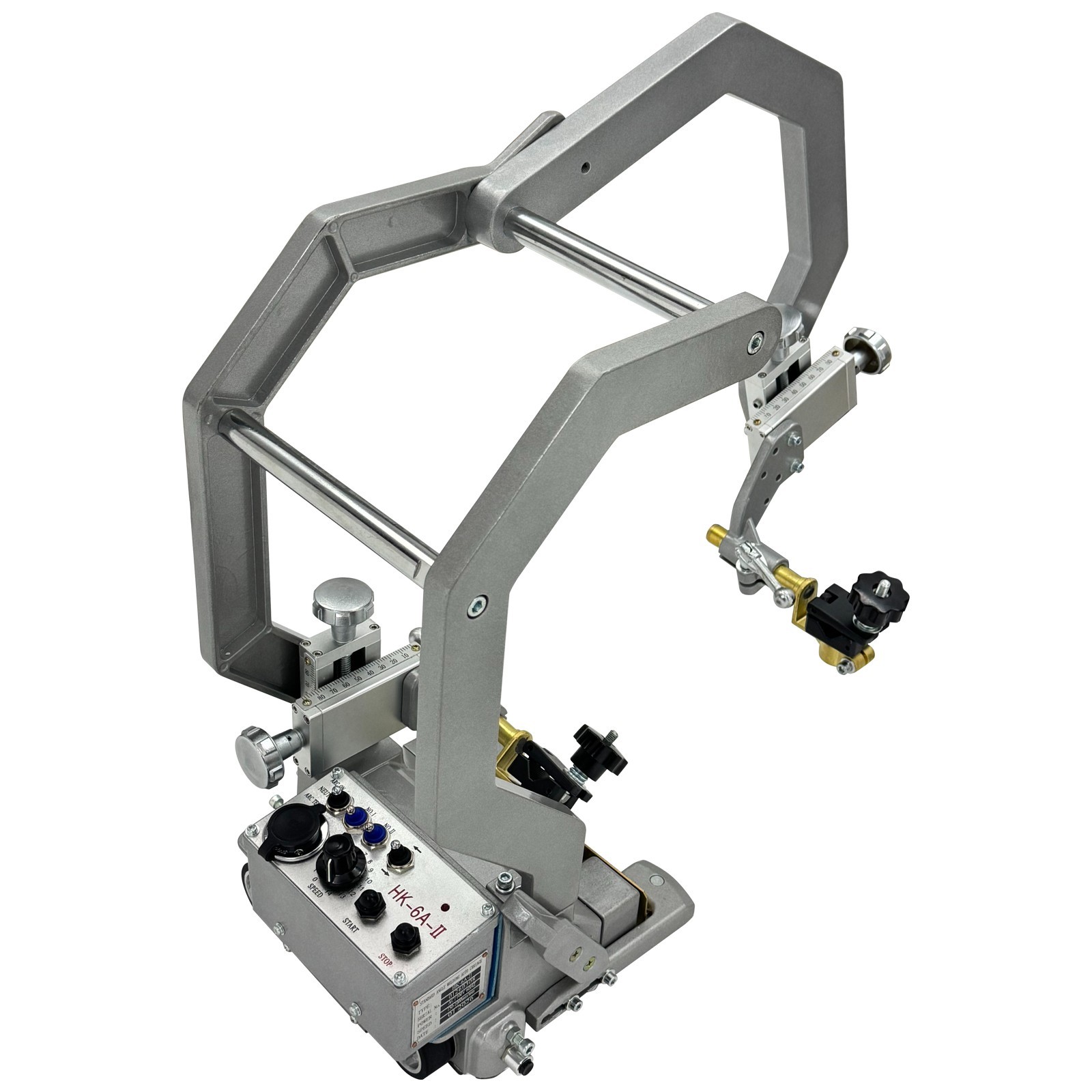 110V Automatic Welding Trolley Portable Flat Rail & Angle Welding Carriage