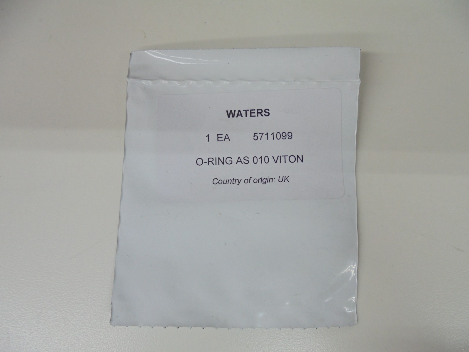 Waters 5711099 O-Ring Lot of 1