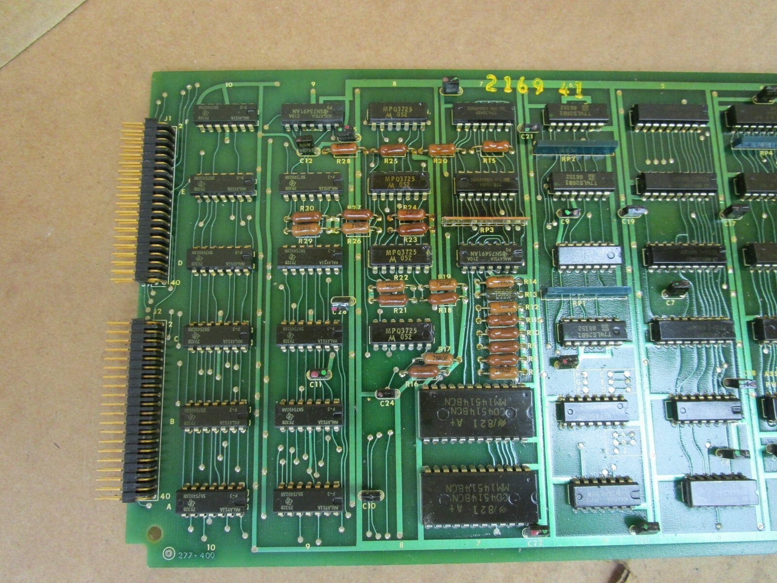 PROCESS SYSTEM PANEL CONTROLLER PWB 501277-200 501-277 REV H