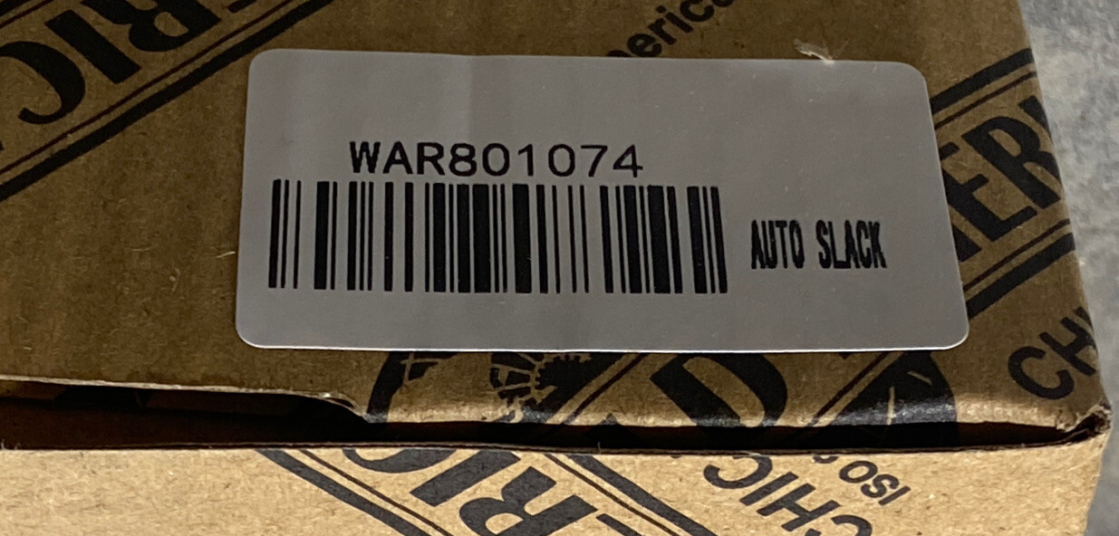 World American WAR801074 Auto Slack New