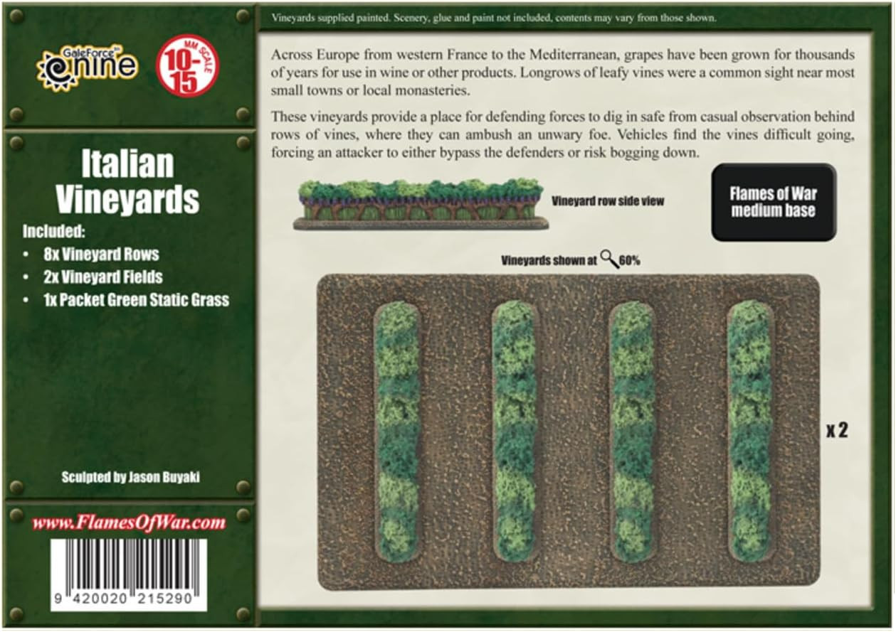 Battlefront Miniatures Mediterranean: Vineyards