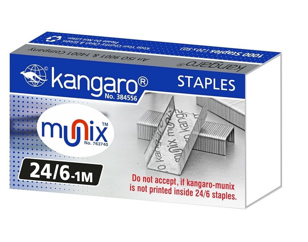 20x1000-Staples-Kangaro-Staple-Pin-No-24-6-Set-of-20-BOX-of-1000-staples