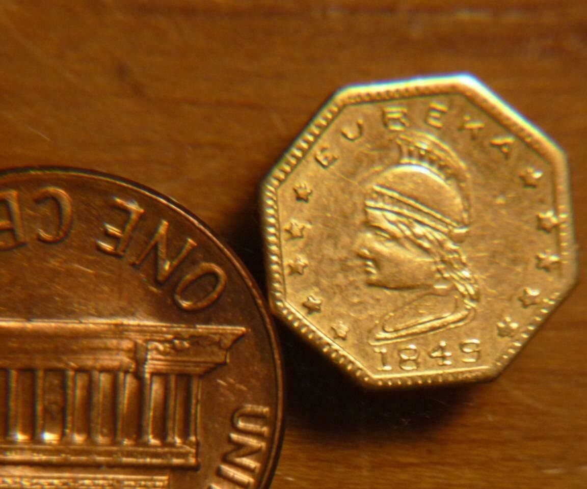 Superb CALIFORNIA GOLD Commemorative Coin #B332