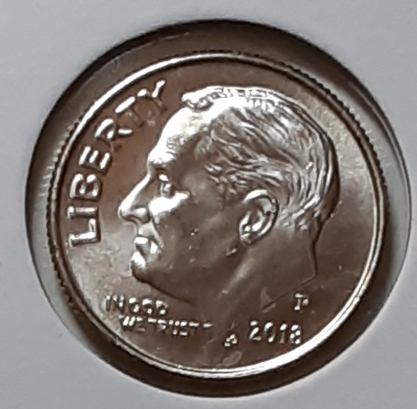 2018 Roosevelt Dime P - BU - Uncirculated