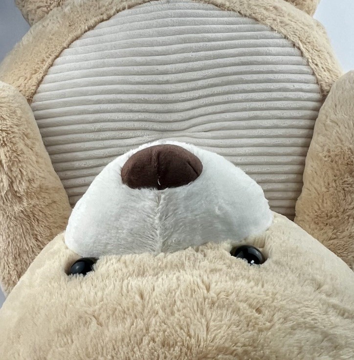 GOFFA BEAR CHAIR For Kids Or Pets NEUTRAL SOFT PLUSH MATERIAL, NWOT