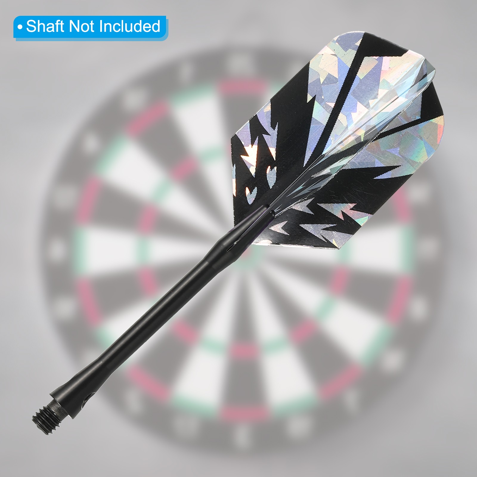 Slim Dart Flights, 6 Pack PET Dart Accessories, Arrow Pattern