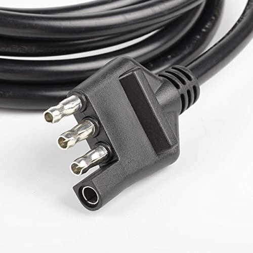 4-Way Trailer Wiring Harness with 5 ft Wires 4-Pin Trailer Wiring Jacketed 5 Ft