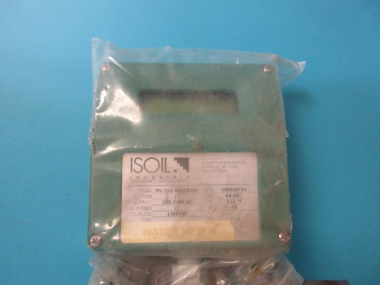FLOMOTION SYSTEM ISOIL INDUSTRIA ML 110-B0A1B1B0 CONVERTER USED REPLACEMENT PART