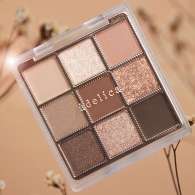 ATOMY Adelica Mood on Eye Palette 7.6g #02 Autumn Breeze Eye Shadow K-Beauty NEW