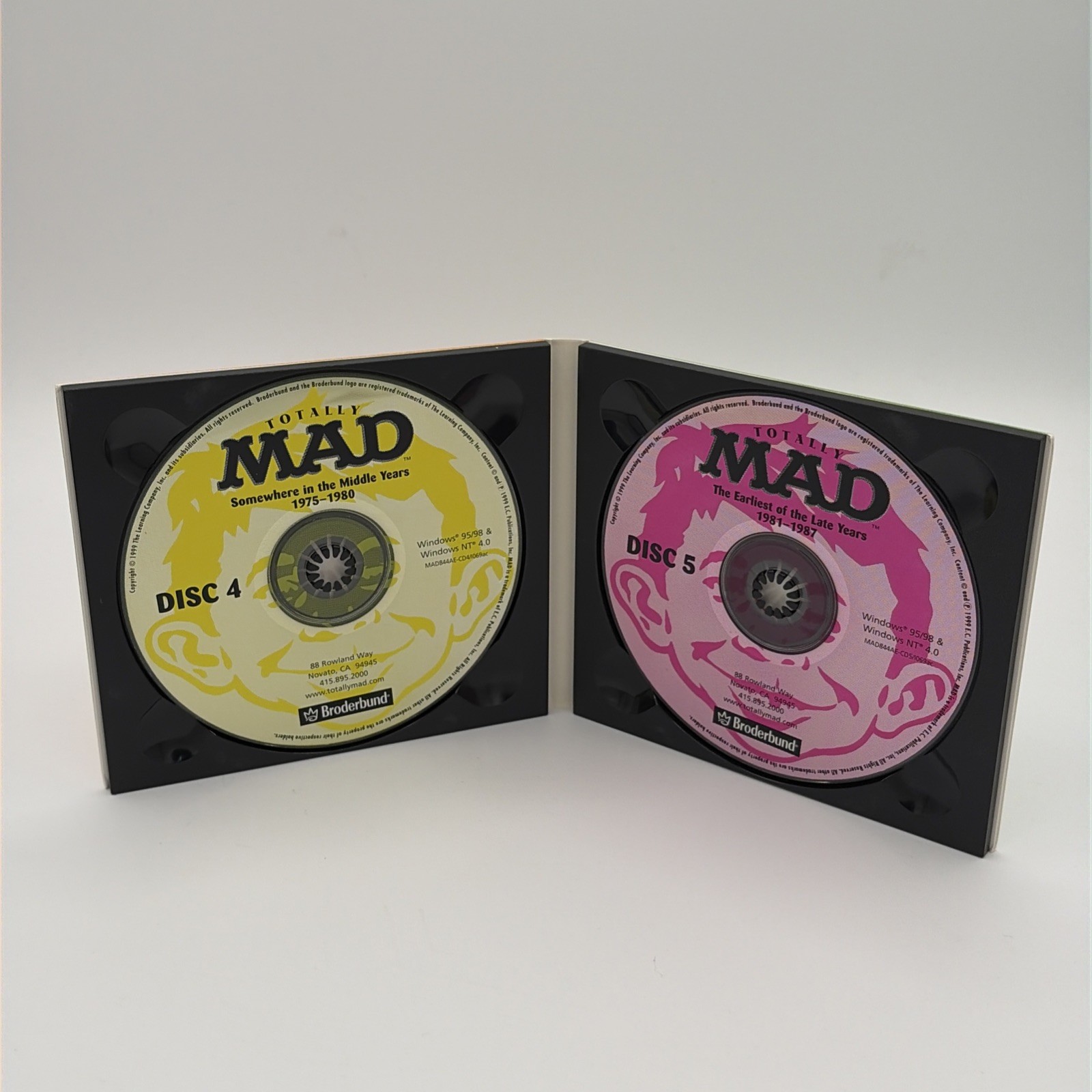 Totally MAD CD-ROM 1952 - 1998, 7 CD-Rom Collection Untested