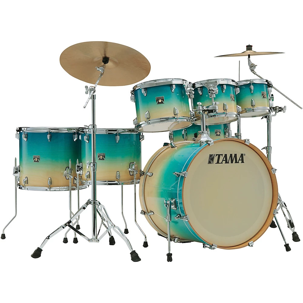 TAMA Superstar Classic CL72SBAB 7-Piece Shell Pack Coastal Drift
