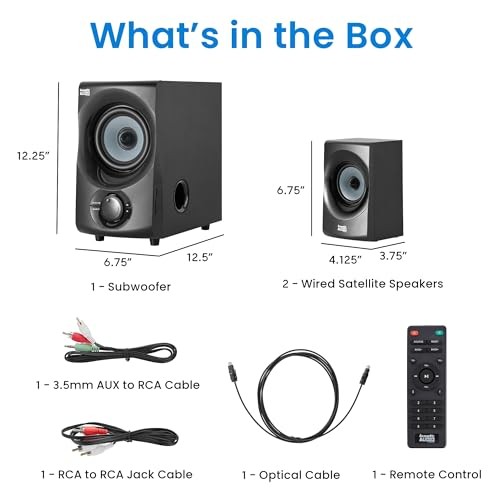 Bluetooth 2.1 Speaker System 2.1-Channel Home Theater Speaker System, Grey