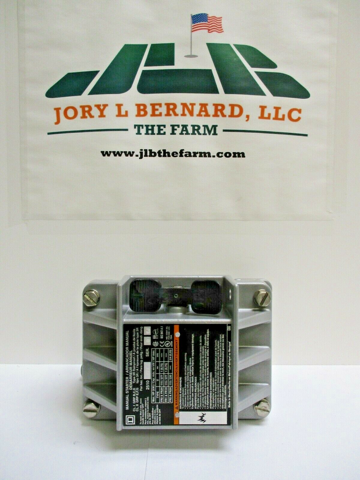 SQUARE D, FHP MANUAL STARTER, 2510FR1