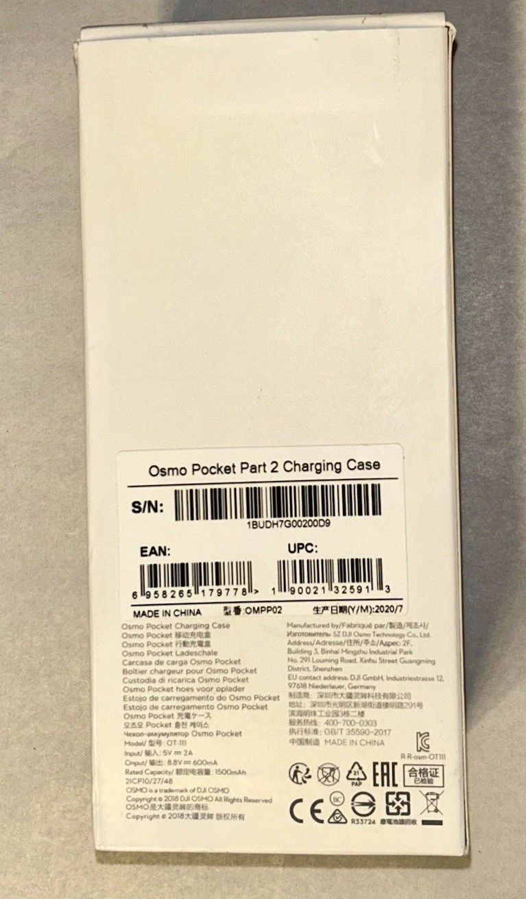 dji osmo pocket charging case
