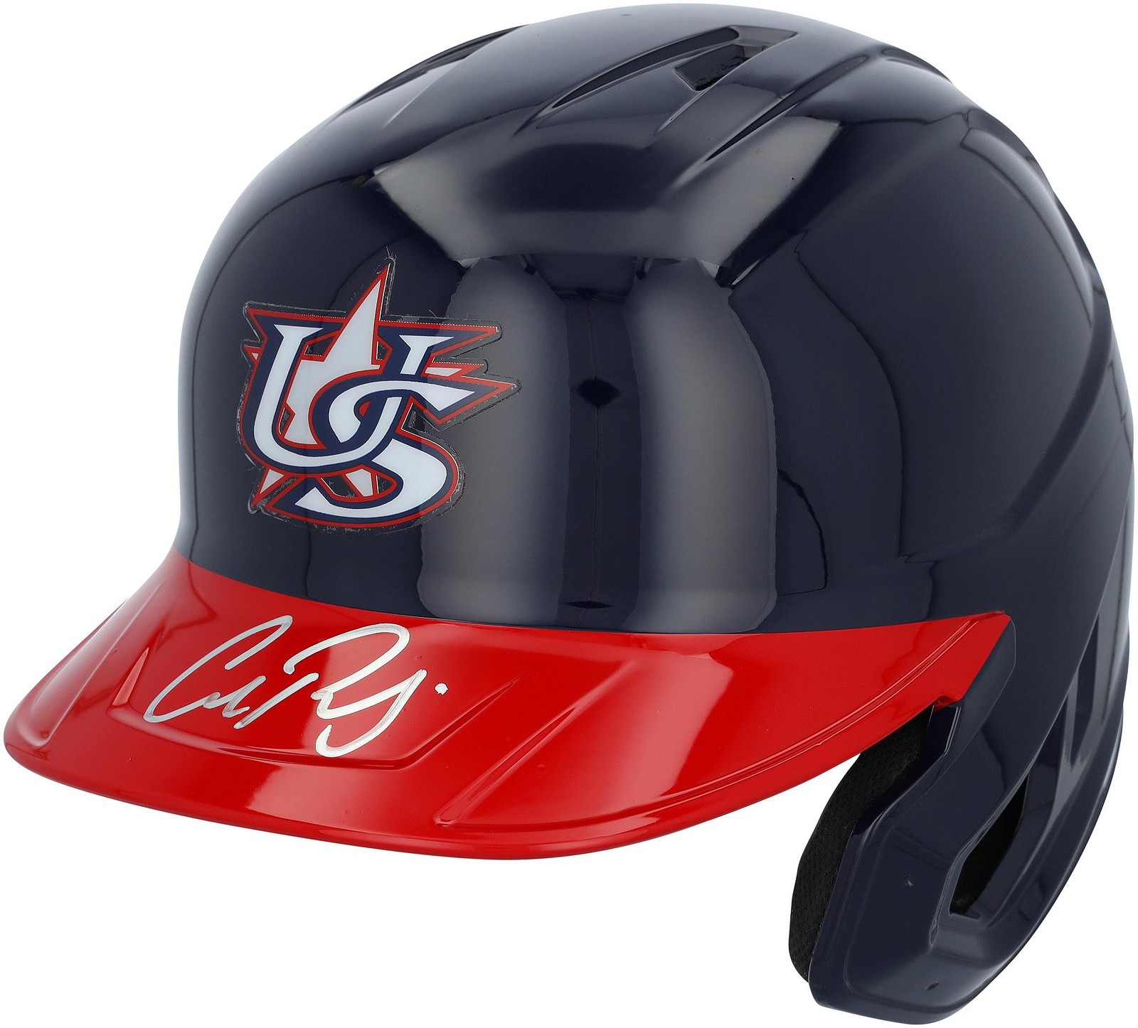 Cal Raleigh USA Signed 2026 World Baseball Classic USA Baseball Batting Helmet