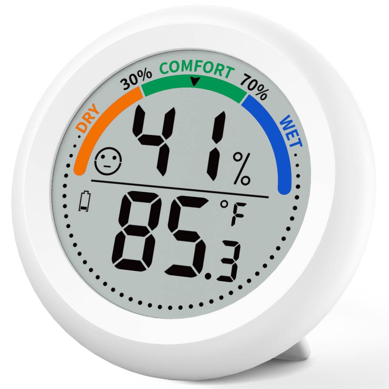 Digital Room Thermometer Hygrometer Indoor-Humidity Meter Monitor with Accura...