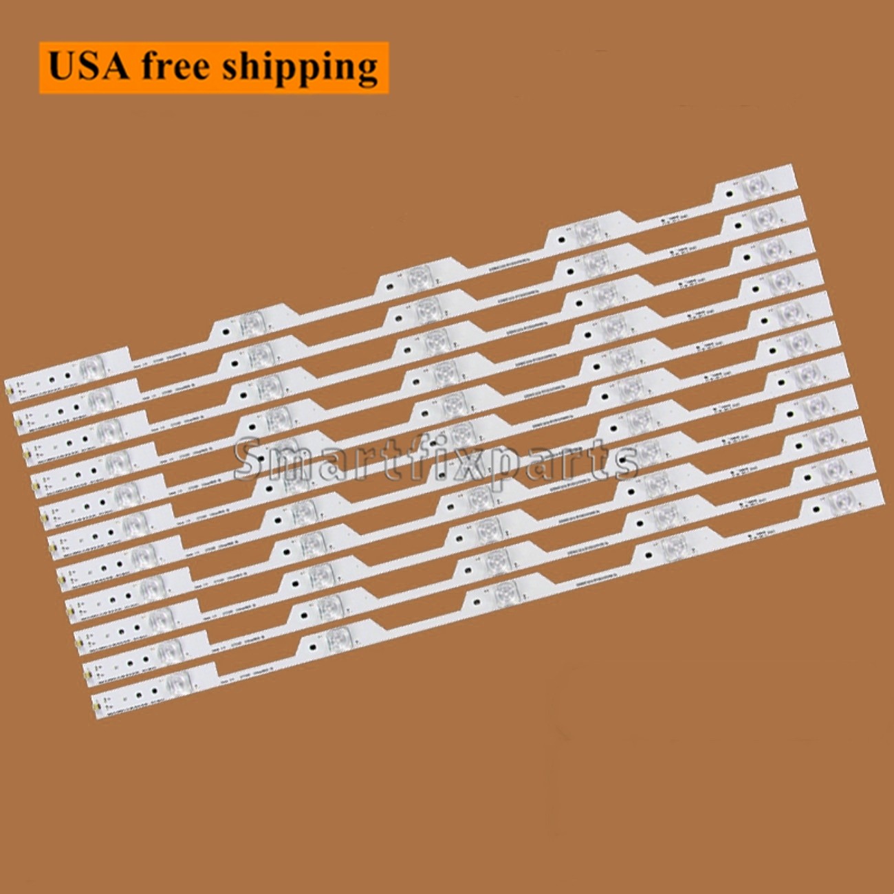 LED Strips  For Hisense_60_HD600N3U21_11X5_3030C LED60E5U 60DU6070 60R6E 60H6E