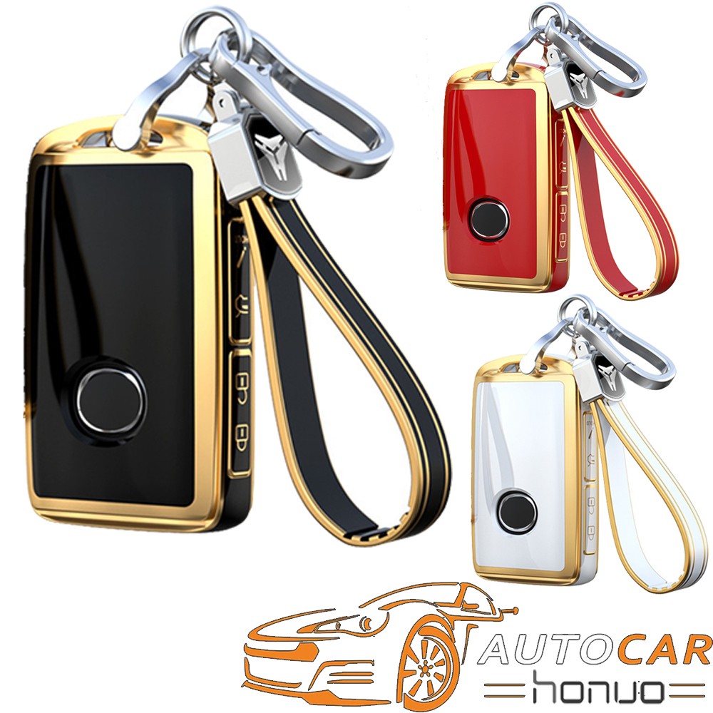 Smart Remote Key Fob Case Cover 4 BTN For 2021 2020 Mazda CX-5 CX-9 WAZSKE13D03