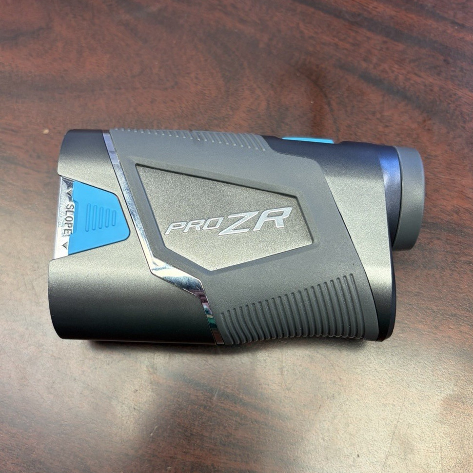 Shot Scope PRO ZR Golf Rangefinder Slope Switch Tech Black/Blue/Gray