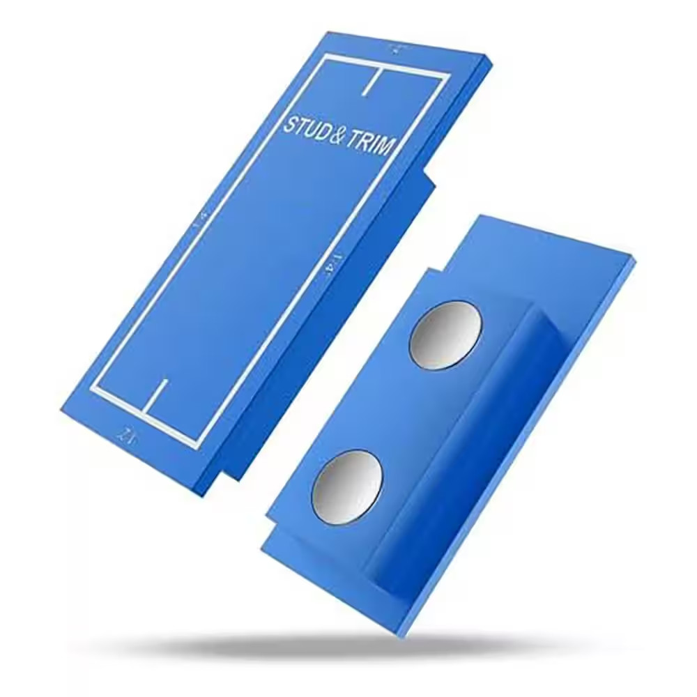 Magnetic Stud Finder with 1/4 1/2 Reveal Gauge Tool and 1/8 Door Reveal Gauge fo