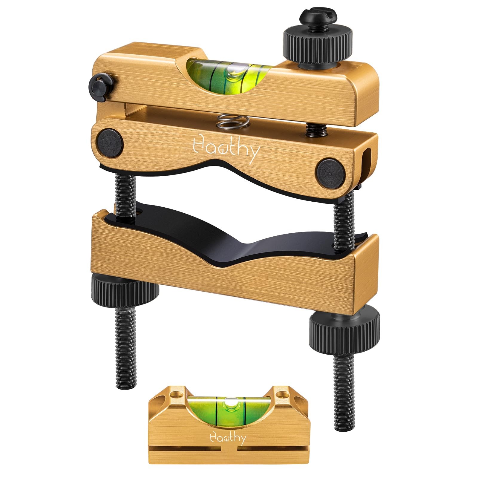 Hawthy Scope Leveling Kit Bubble Level Mounting with Gold