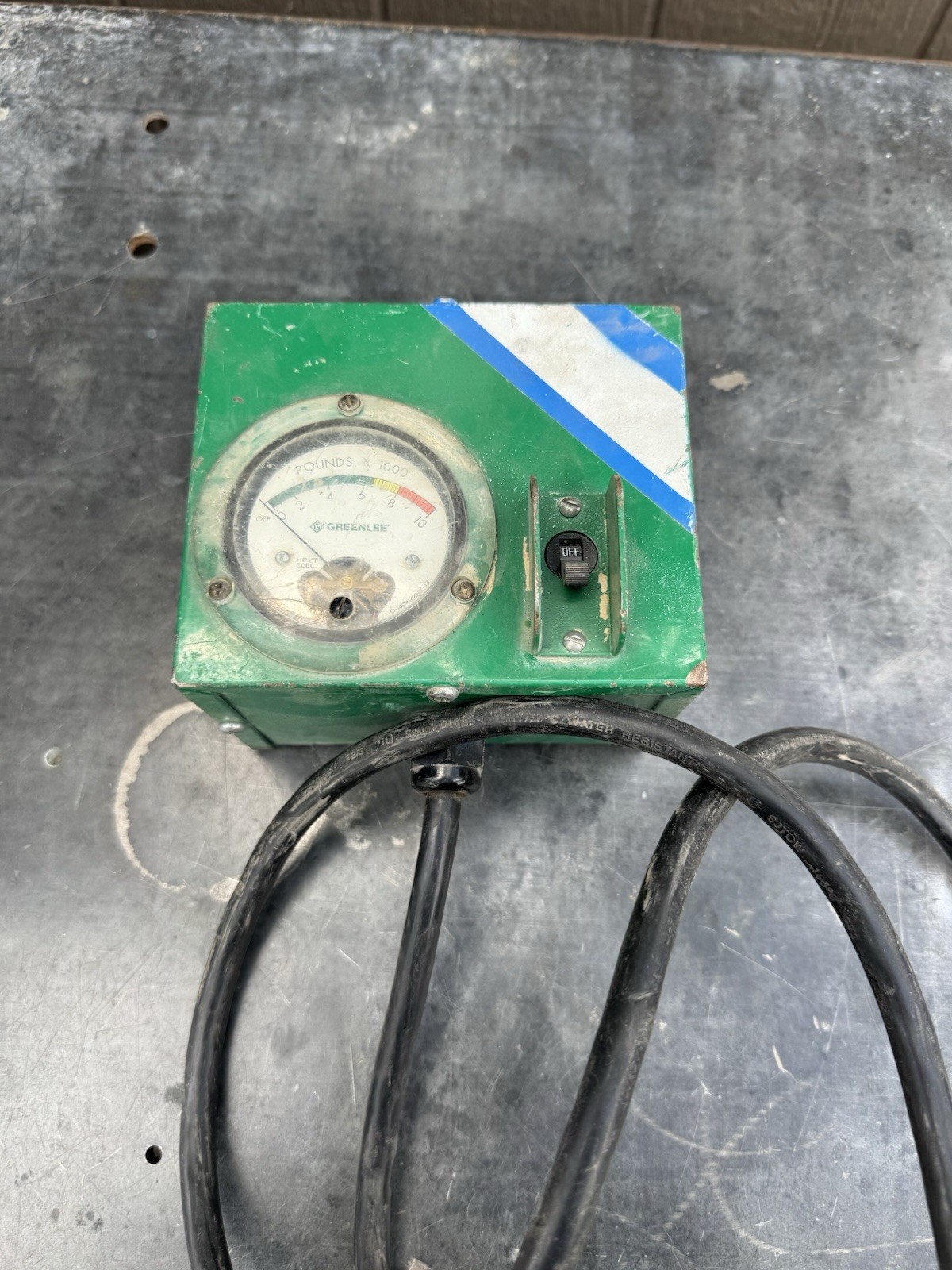 Greenlee 01069 Cable Puller Force Gauge