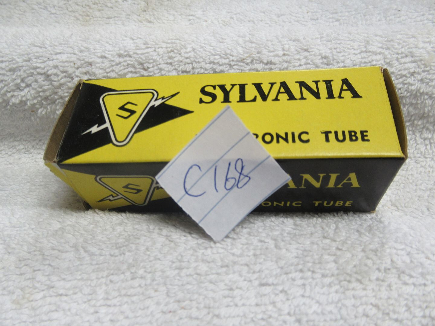 1 Sylvania  6X5GT tube NOS matching date code tested.for mcintosh or marantz #2